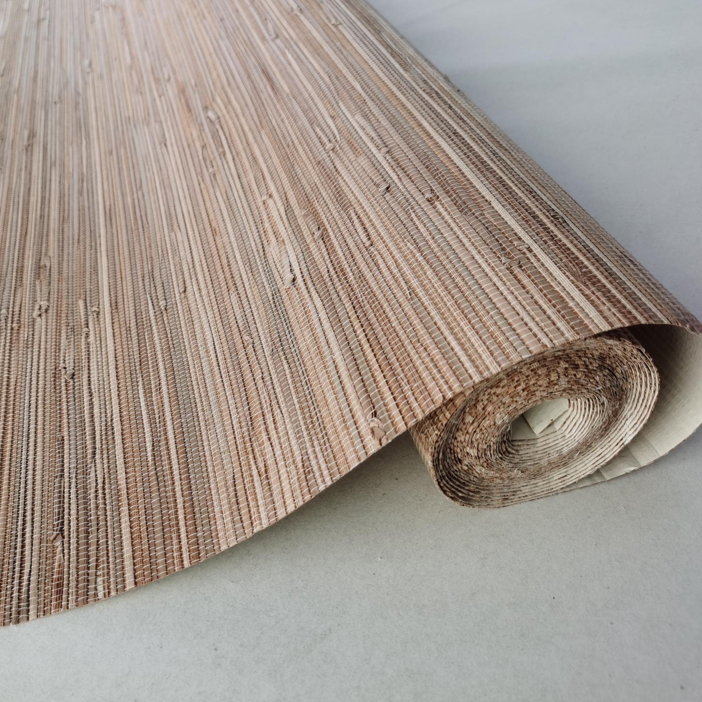 Natural handmade grasscloth wallcoverings perfect for eco-friendly interior decoration