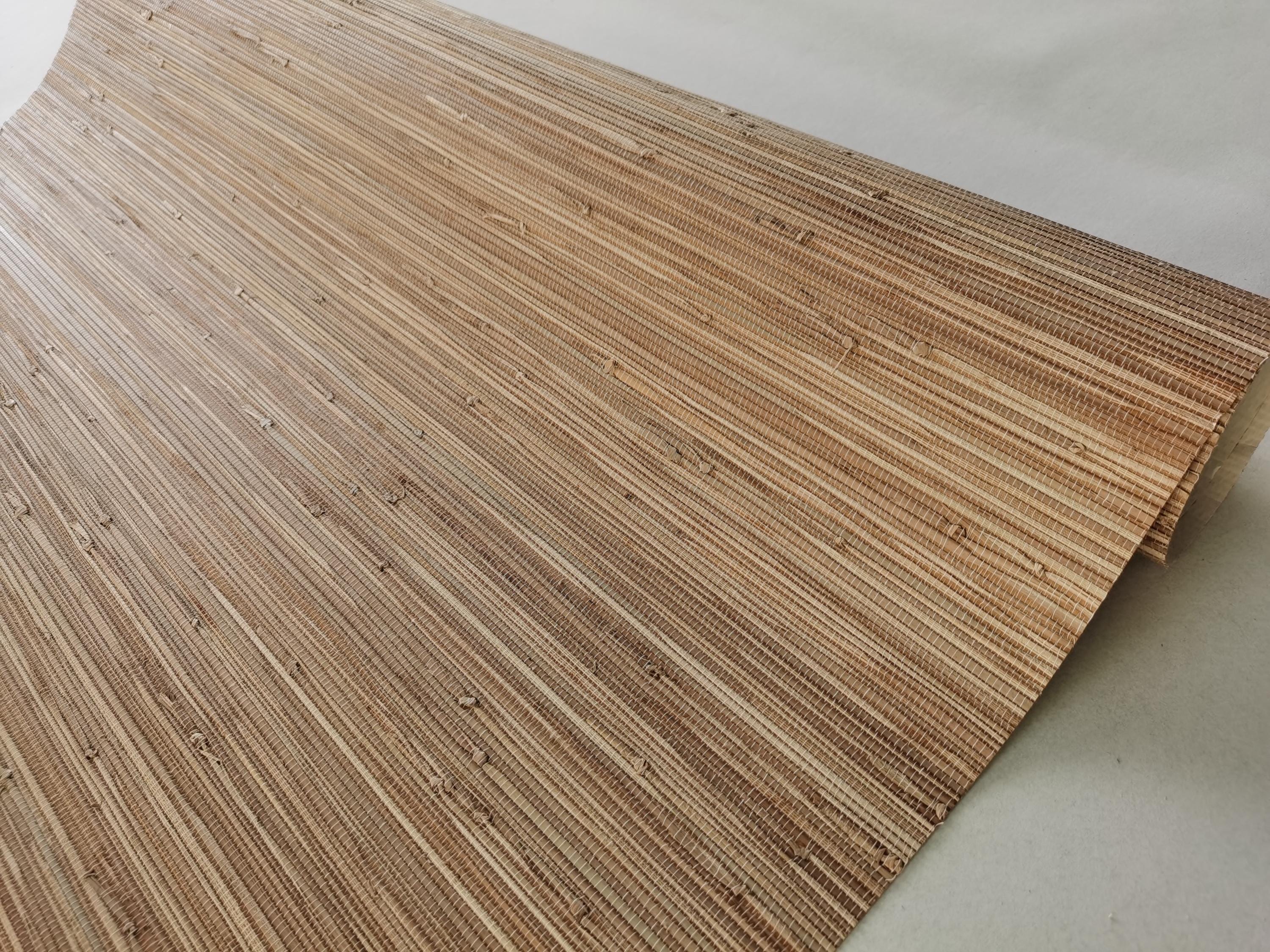 Real Handmade Grasscloth Wallpaper/Grasscloth Wallcovering/Natural Wallcovering/Pattern No GC-008