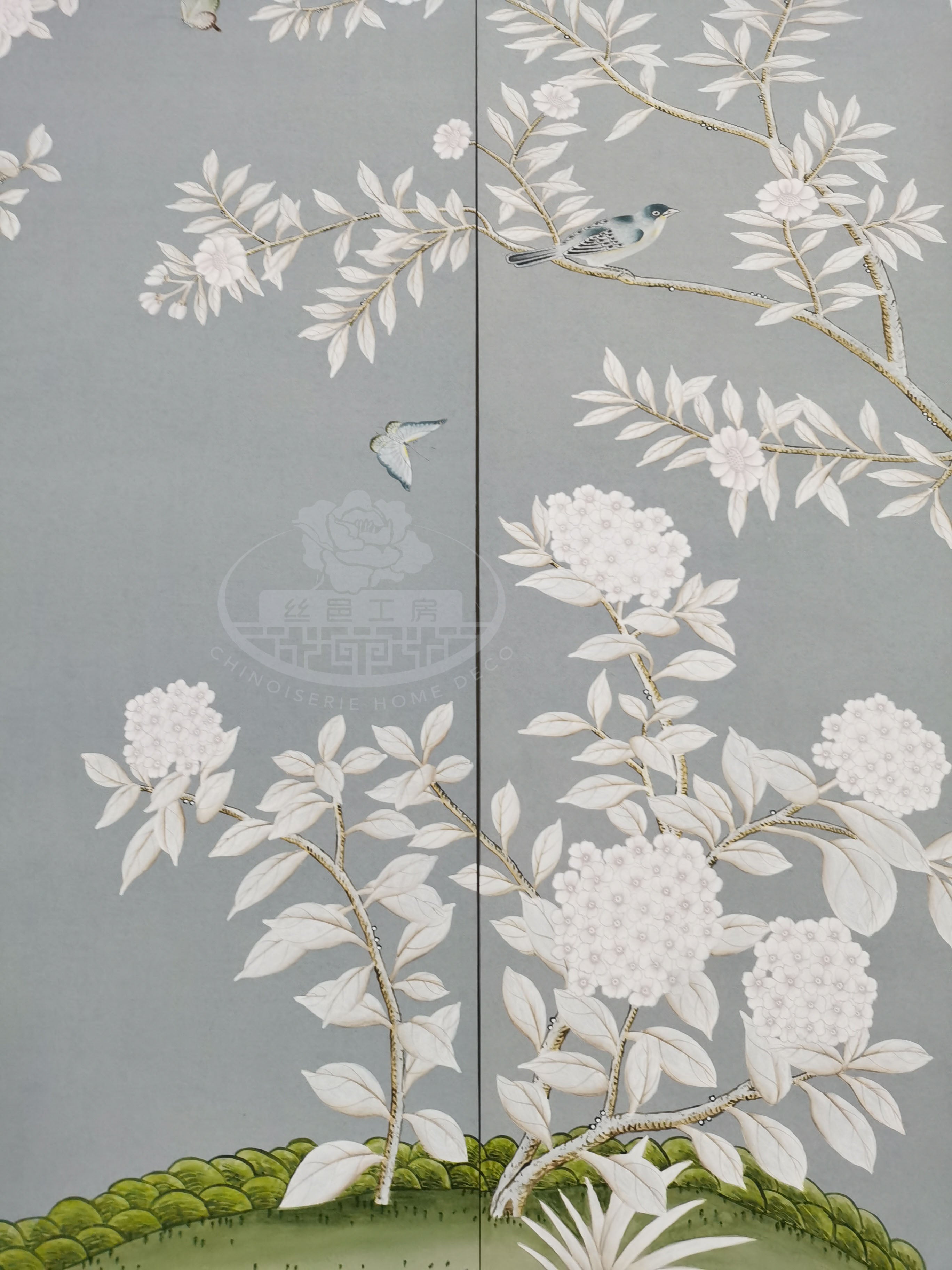 G-031 Lingering Garden on Custom Color Paper